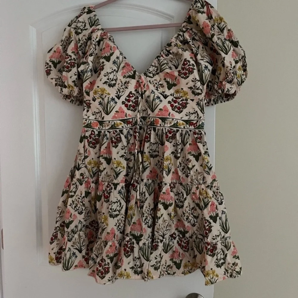 Agua by Agua Bendita Manzanilla Magdalena Amane puff sleeve dress 💕 🌹 - Picture 8 of 9